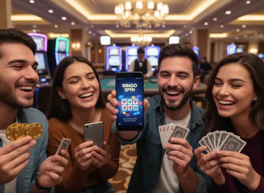 Ringo Spin app – la versione mobile sempre con te